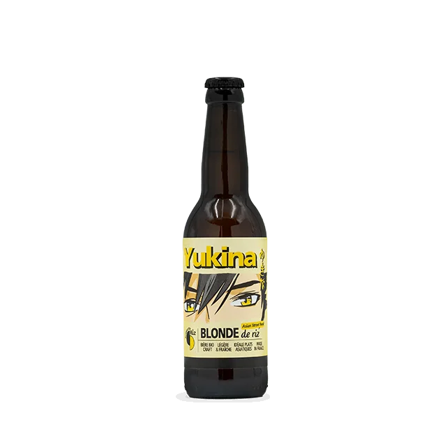 Bière de riz bio d'inspiration asiatique 33 cl