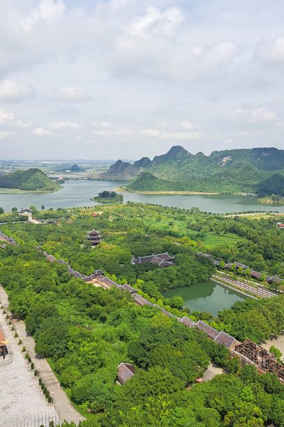 Paysages verdoyants au Vietnam